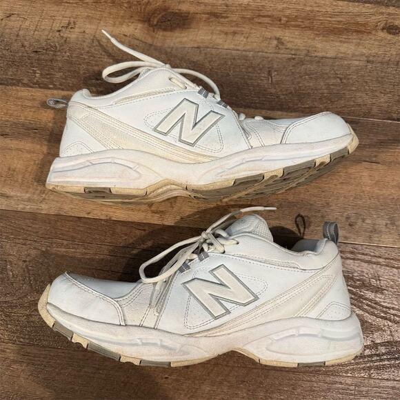 New Balance Men's 608 Cross Trainer Sneakers White Size 12 Gym Walking Run READ - Picture 1 of 11